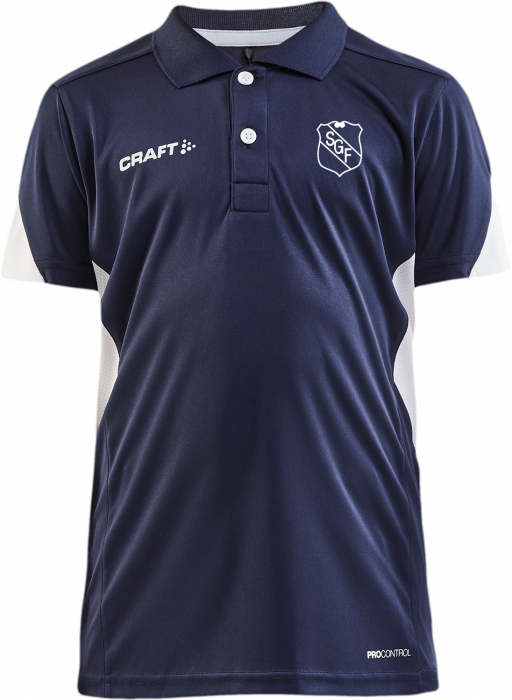Craft - Sgf Padel/pickleball Polo Kids - Marineblau & weiß