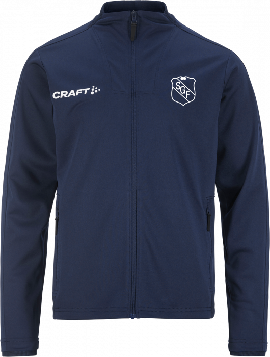 Craft - Sgf Full-Zip Kids - Marineblauw