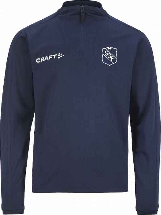 Craft - Sgf Half-Zip Kids - Navy blue