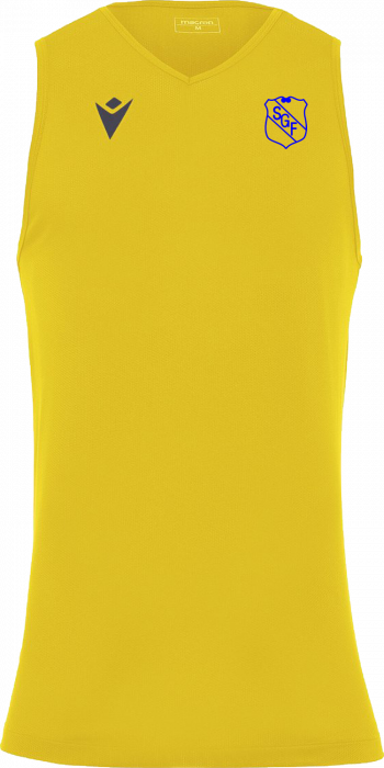 Macron - Sgf Basketball T-Shirt - Yellow
